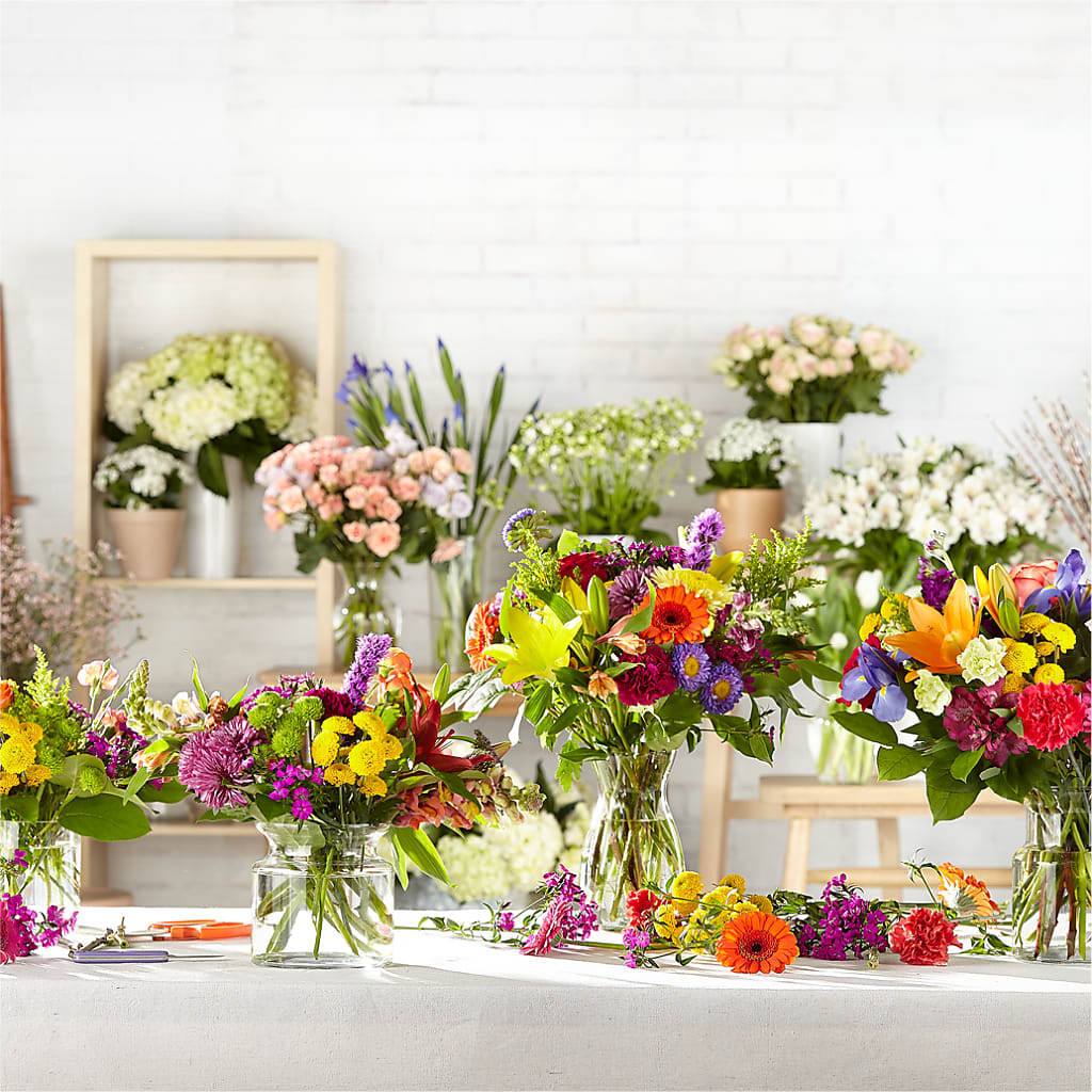 Bold & Bright – A Florist Original – The Village Market Florist, Holly Springs MS