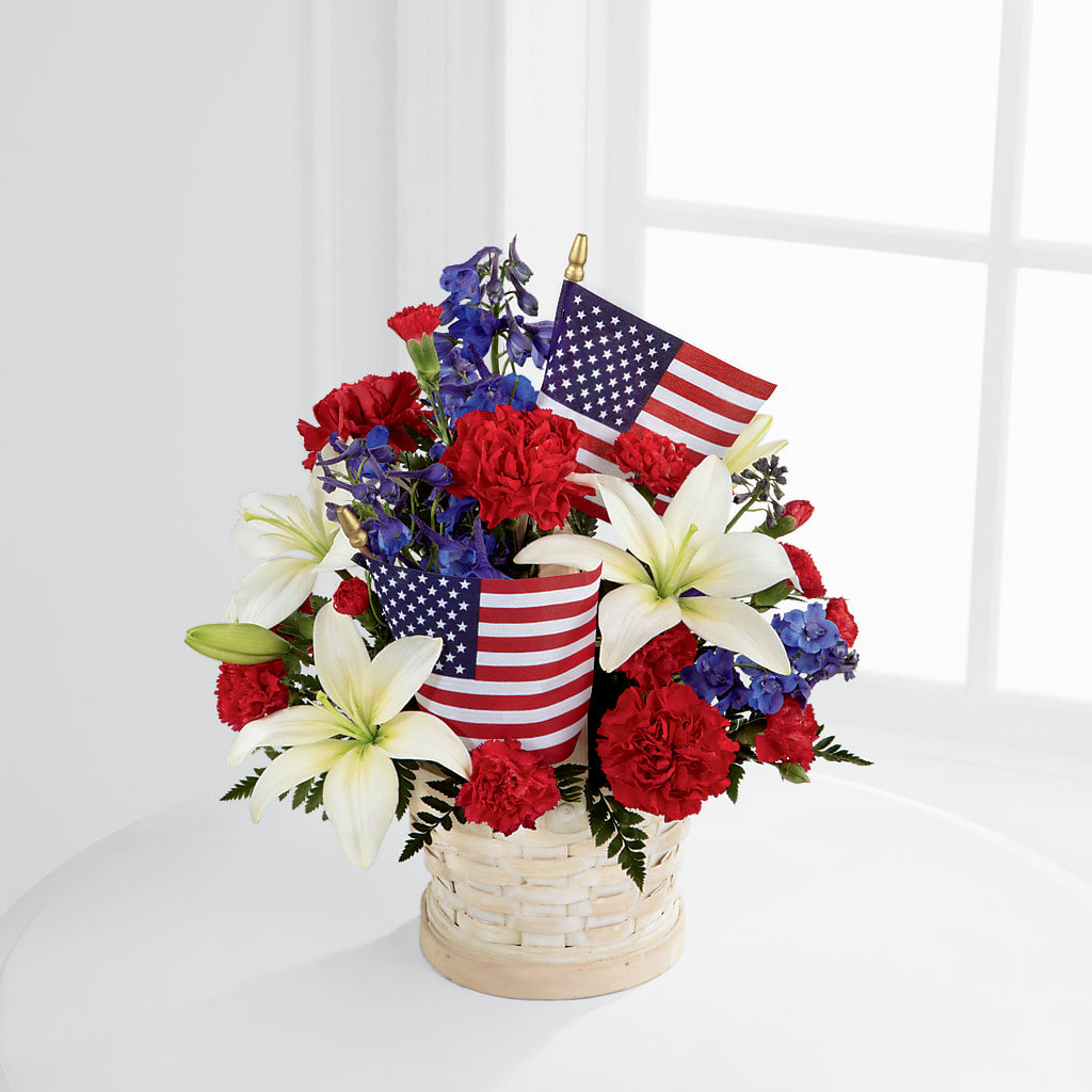 American Glory Bouquet – The Village Market Florist, Holly Springs MS