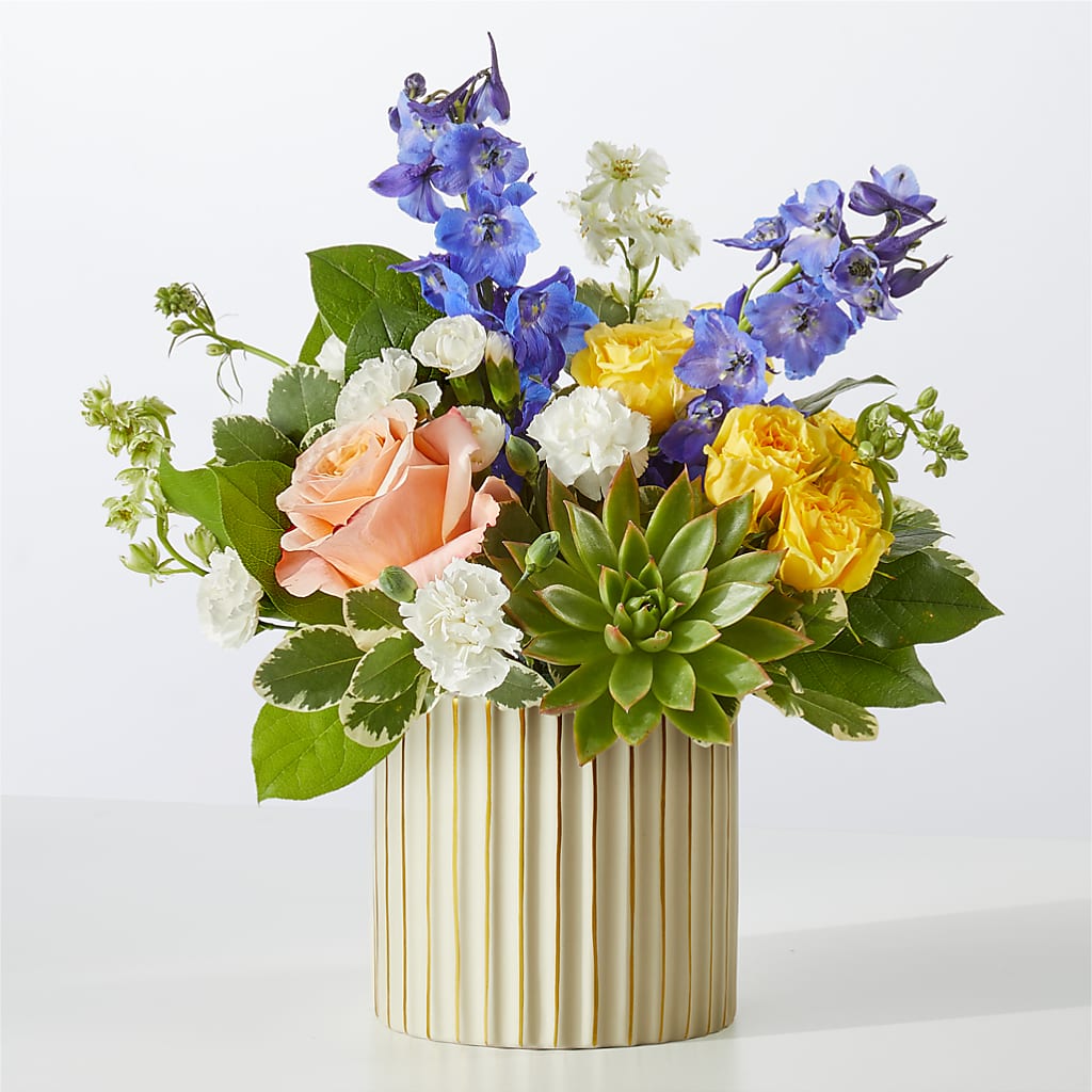 Cobalt Reverie Bouquet – The Village Market Florist, Holly Springs MS