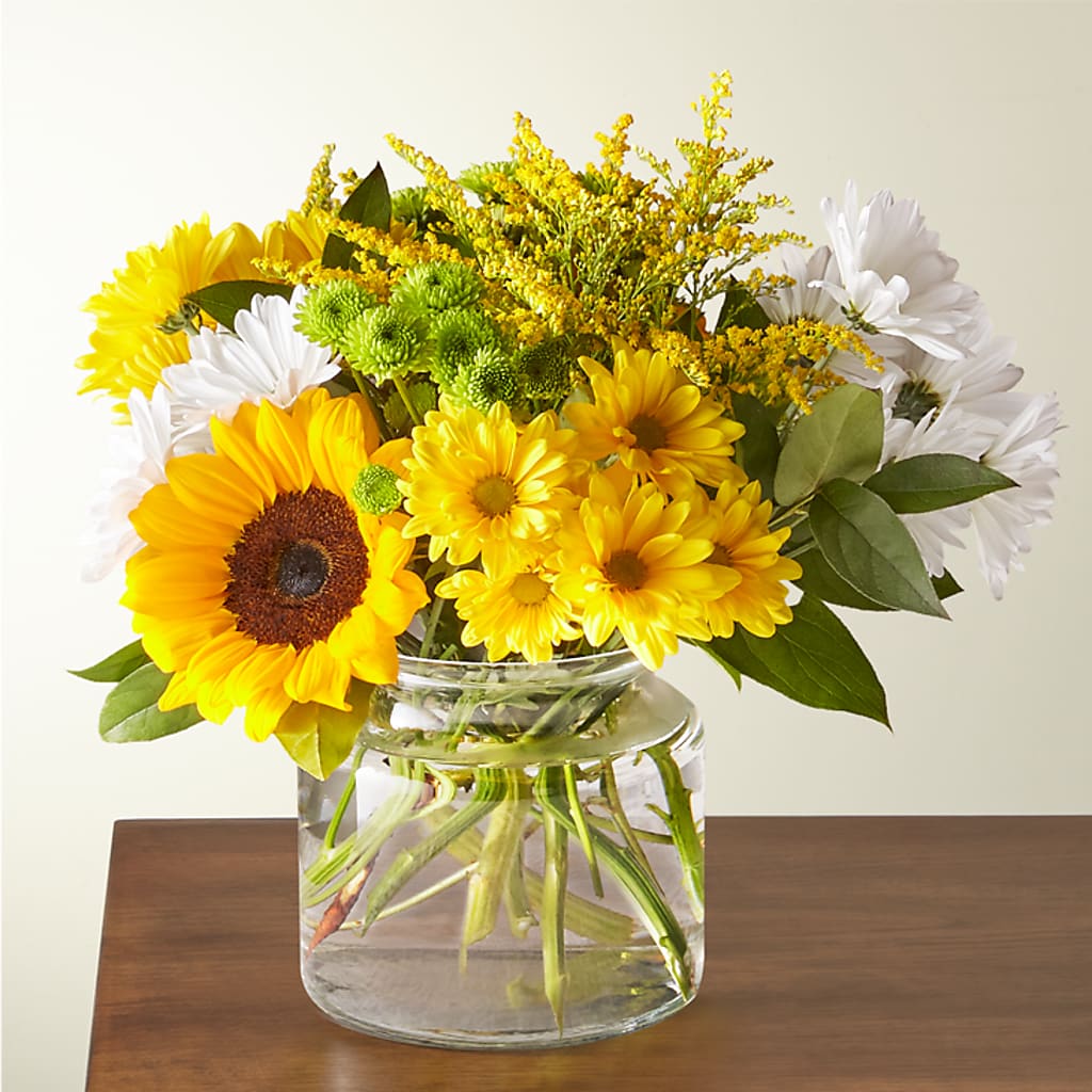 Hello Sunshine Bouquet – The Village Market Florist, Holly Springs MS