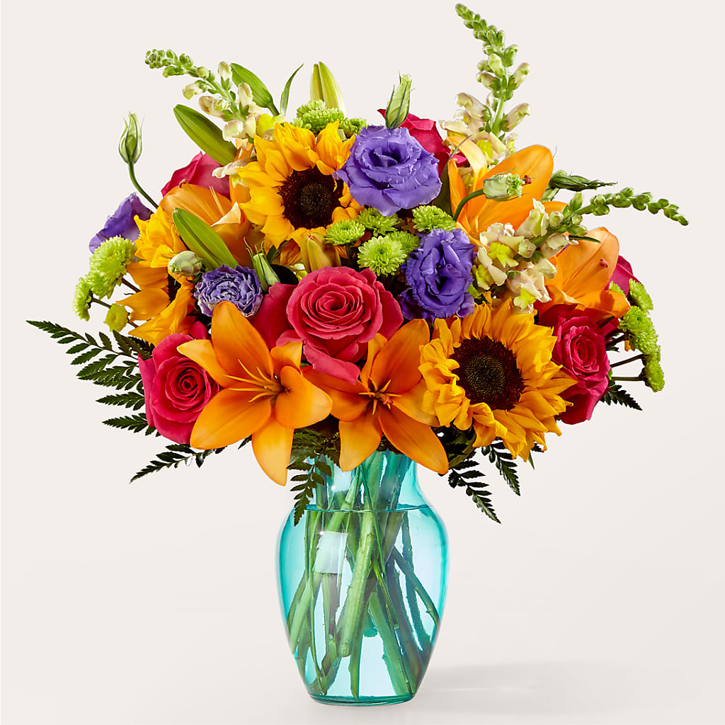 Double Rainbow Bouquet – The Village Market Florist, Holly Springs MS