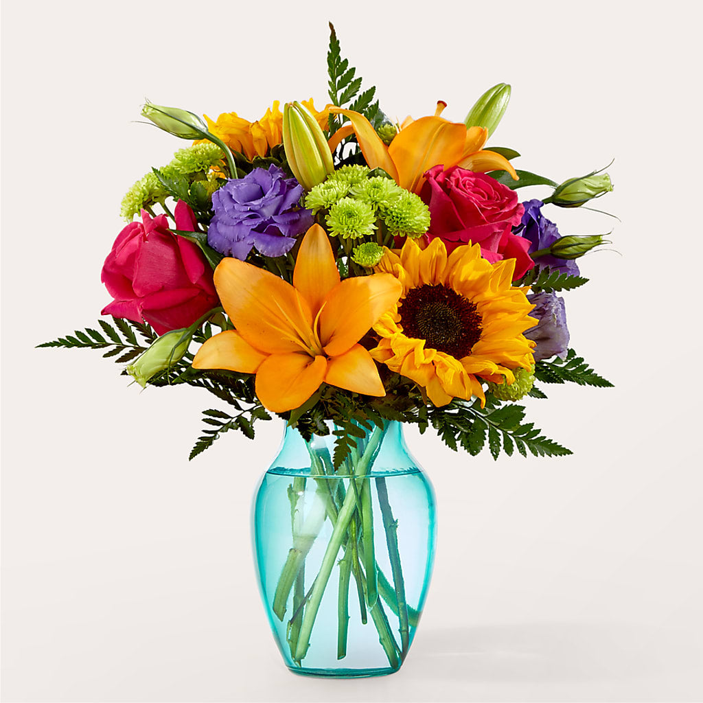 Double Rainbow Bouquet – The Village Market Florist, Holly Springs MS