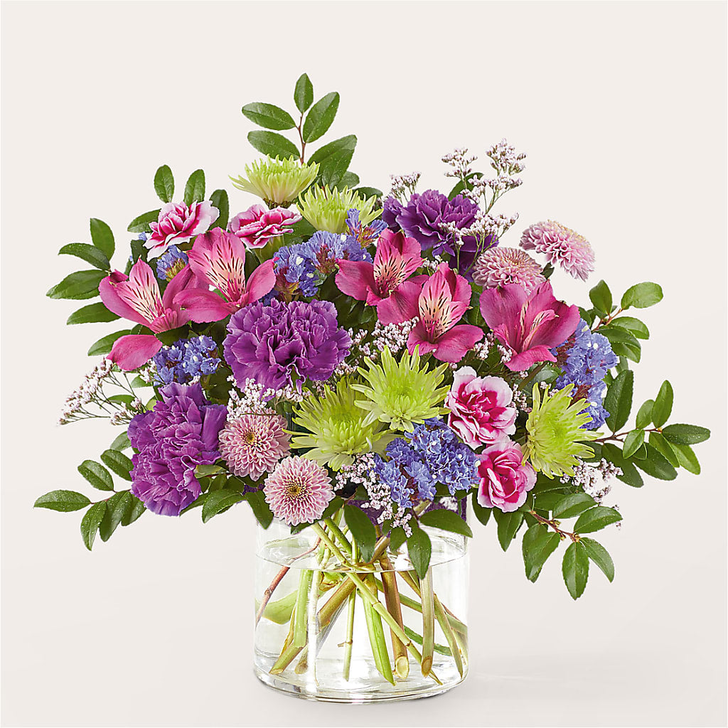 Glass Half Full Bouquet – The Village Market Florist, Holly Springs MS