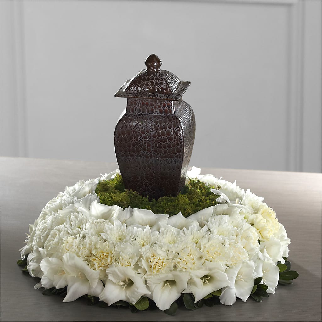 Encircling Grace Arrangement – The Village Market Florist, Holly Springs MS
