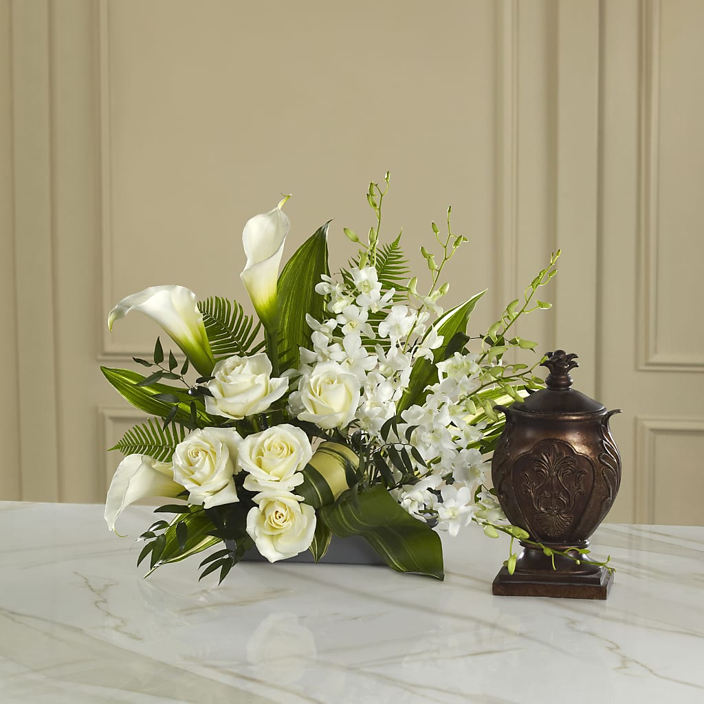 At Peace Arrangement – The Village Market Florist, Holly Springs MS