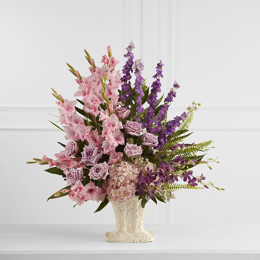 Flowing Garden Arrangement – The Village Market Florist, Holly Springs MS