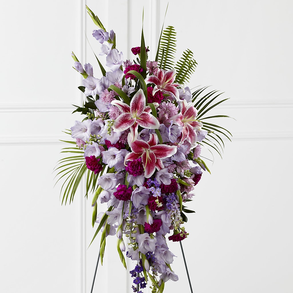 Tender Touch Standing Spray – The Village Market Florist, Holly Springs MS