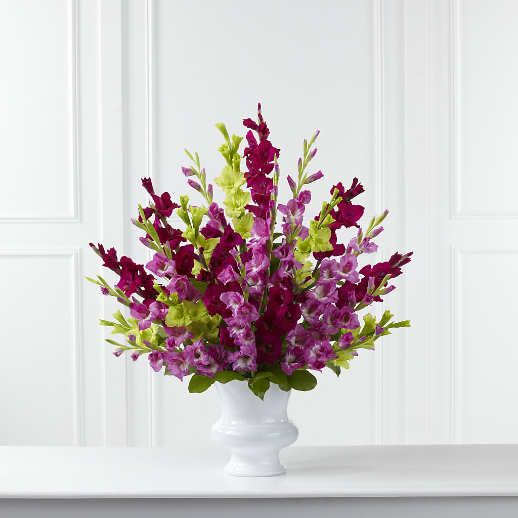 Solemn Offering Arrangement – The Village Market Florist, Holly Springs MS