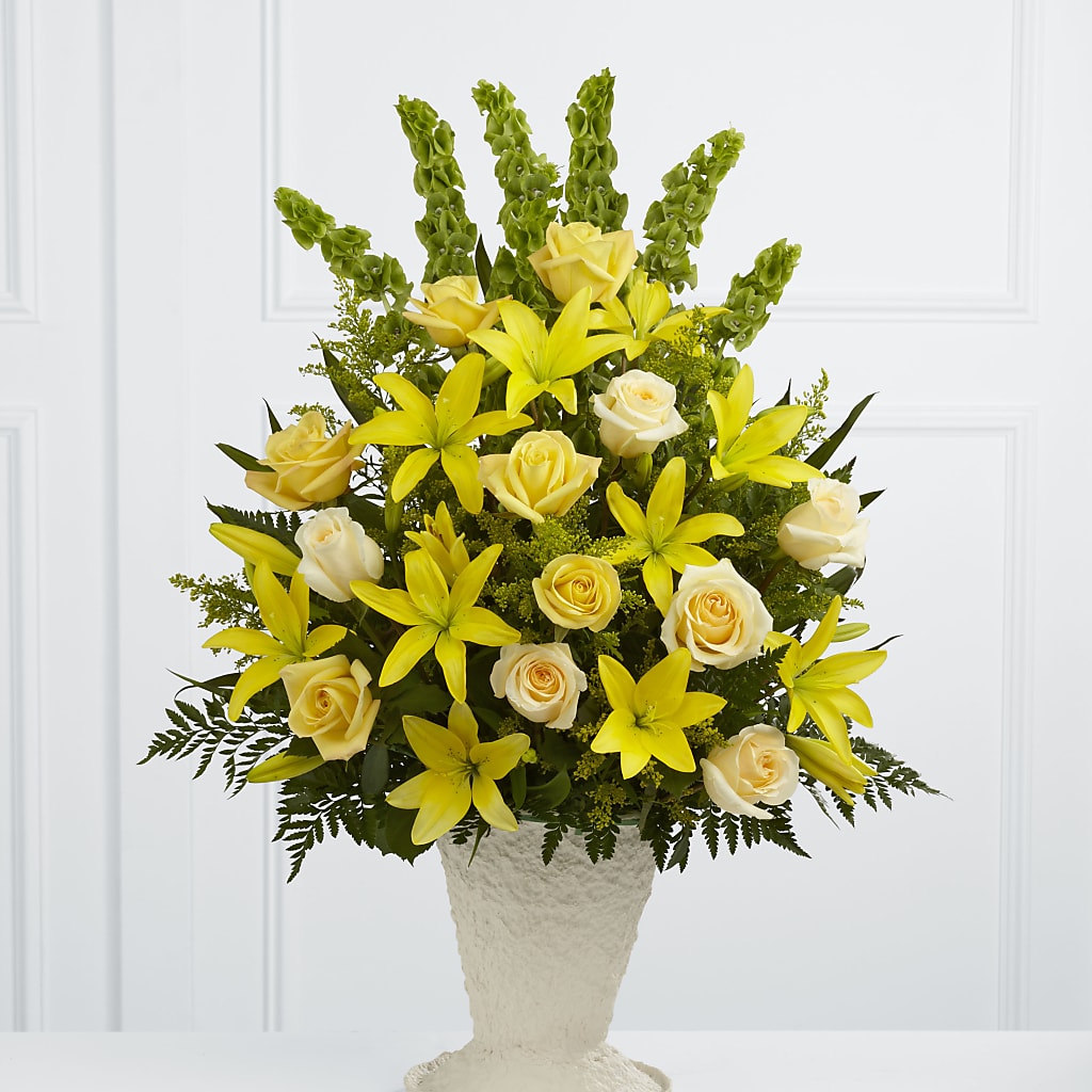 Golden Memories Arrangement – The Village Market Florist, Holly Springs MS