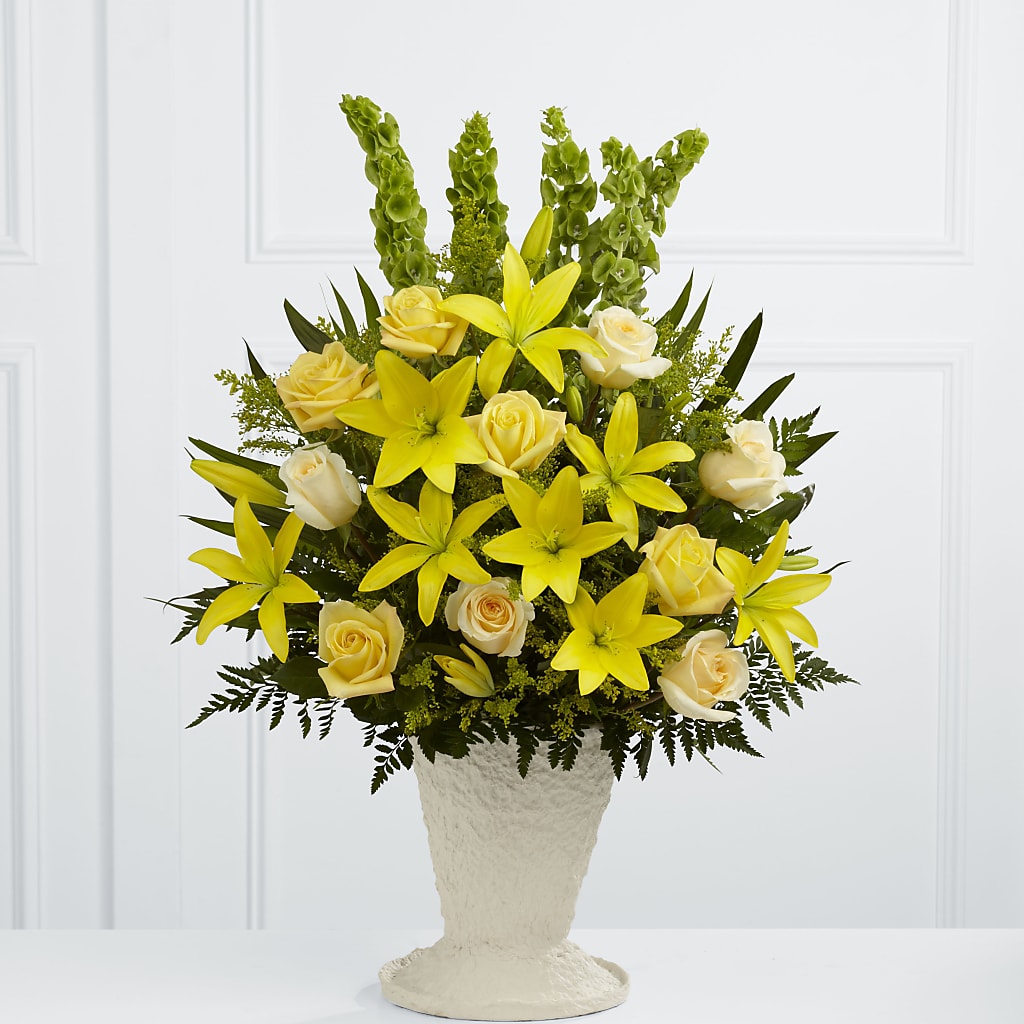 Golden Memories Arrangement – The Village Market Florist, Holly Springs MS