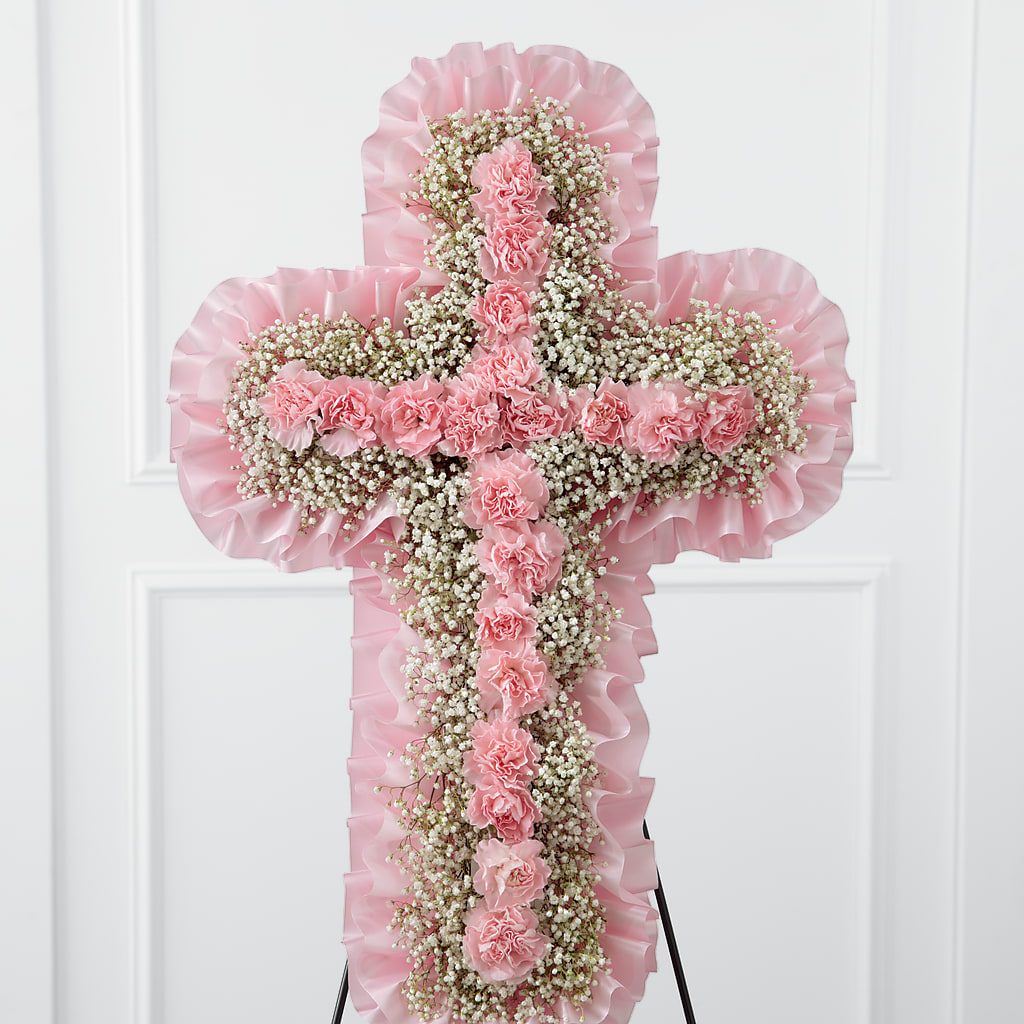 Angel's Cross Easel – The Village Market Florist, Holly Springs MS
