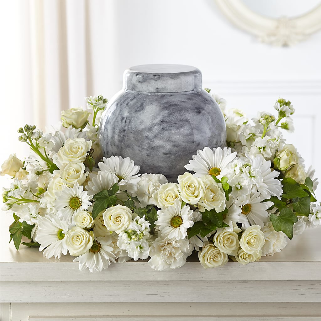 Timeless Tribute Cremation Adornment – The Village Market Florist, Holly Springs MS