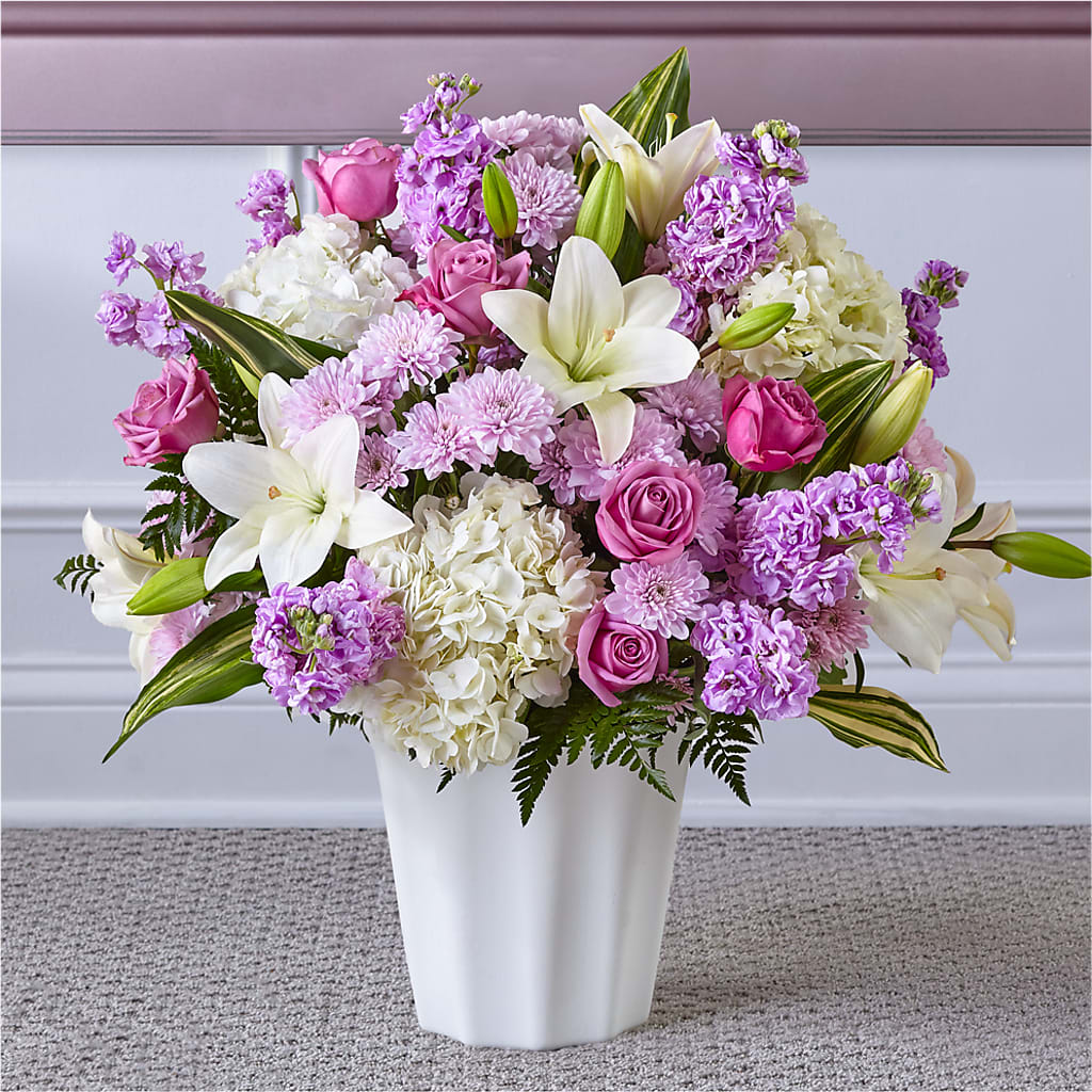 Heaven Sent Floor Basket – The Village Market Florist, Holly Springs MS