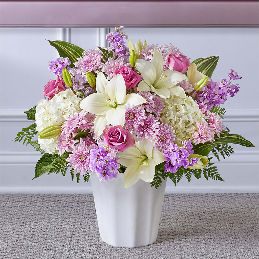 Heaven Sent Floor Basket – The Village Market Florist, Holly Springs MS