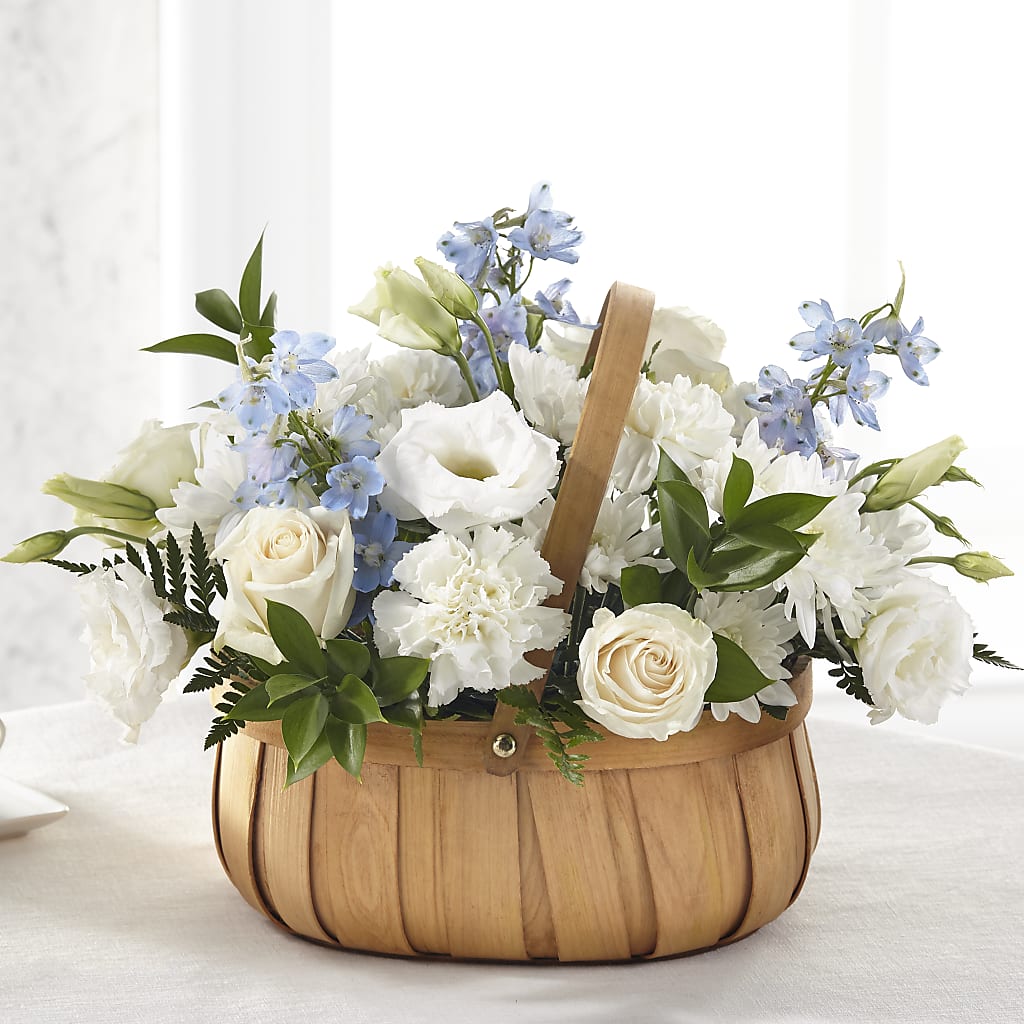 Sincerely Heartfelt Basket – The Village Market Florist, Holly Springs MS