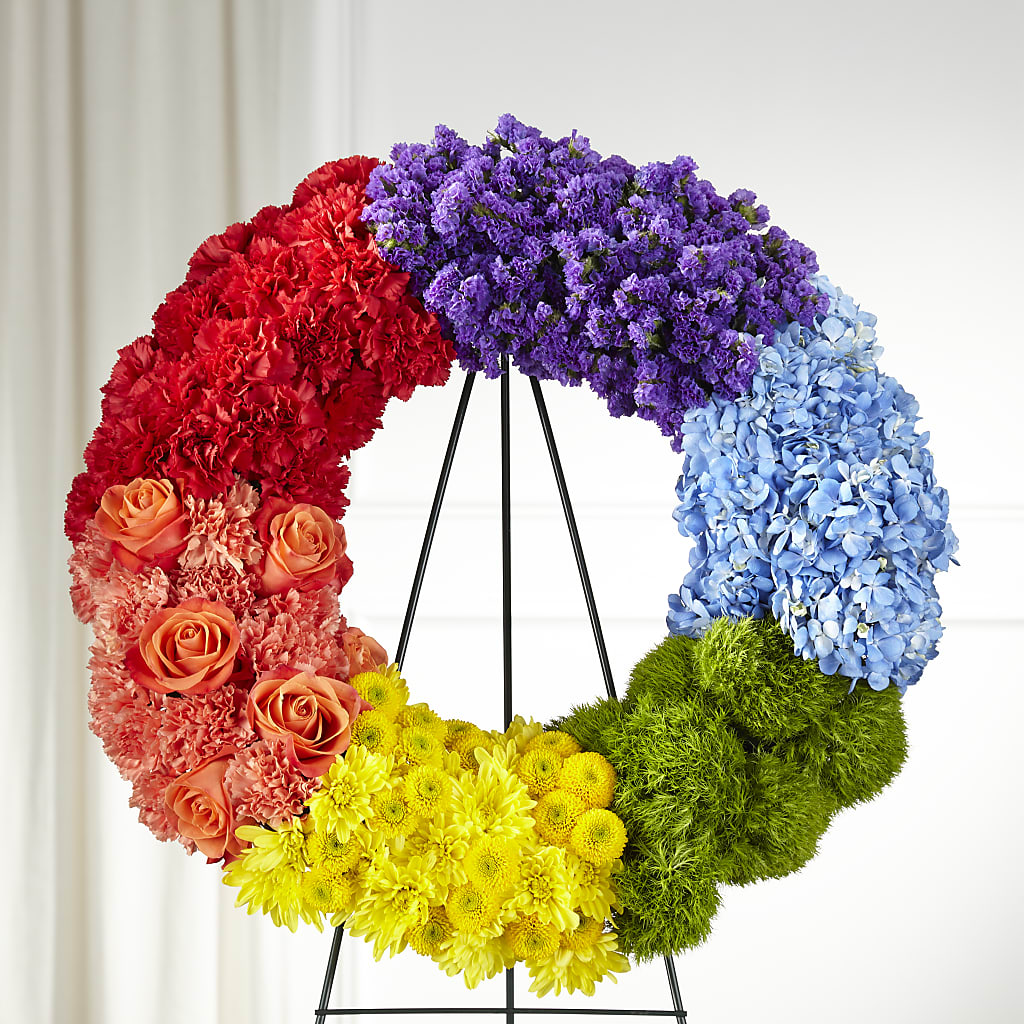 Circle of Love Wreath – The Village Market Florist, Holly Springs MS