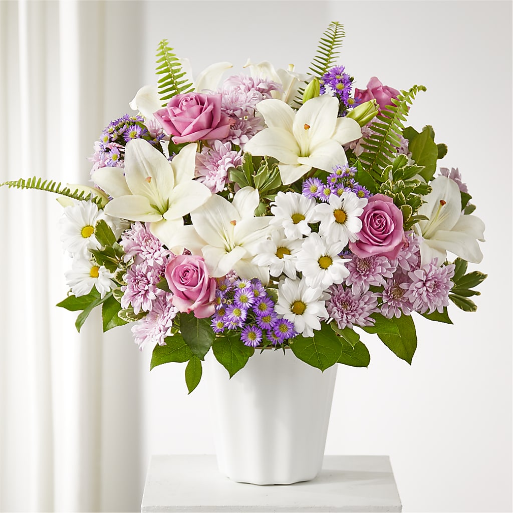 Warmest Thoughts Tabletop Basket – The Village Market Florist, Holly Springs MS