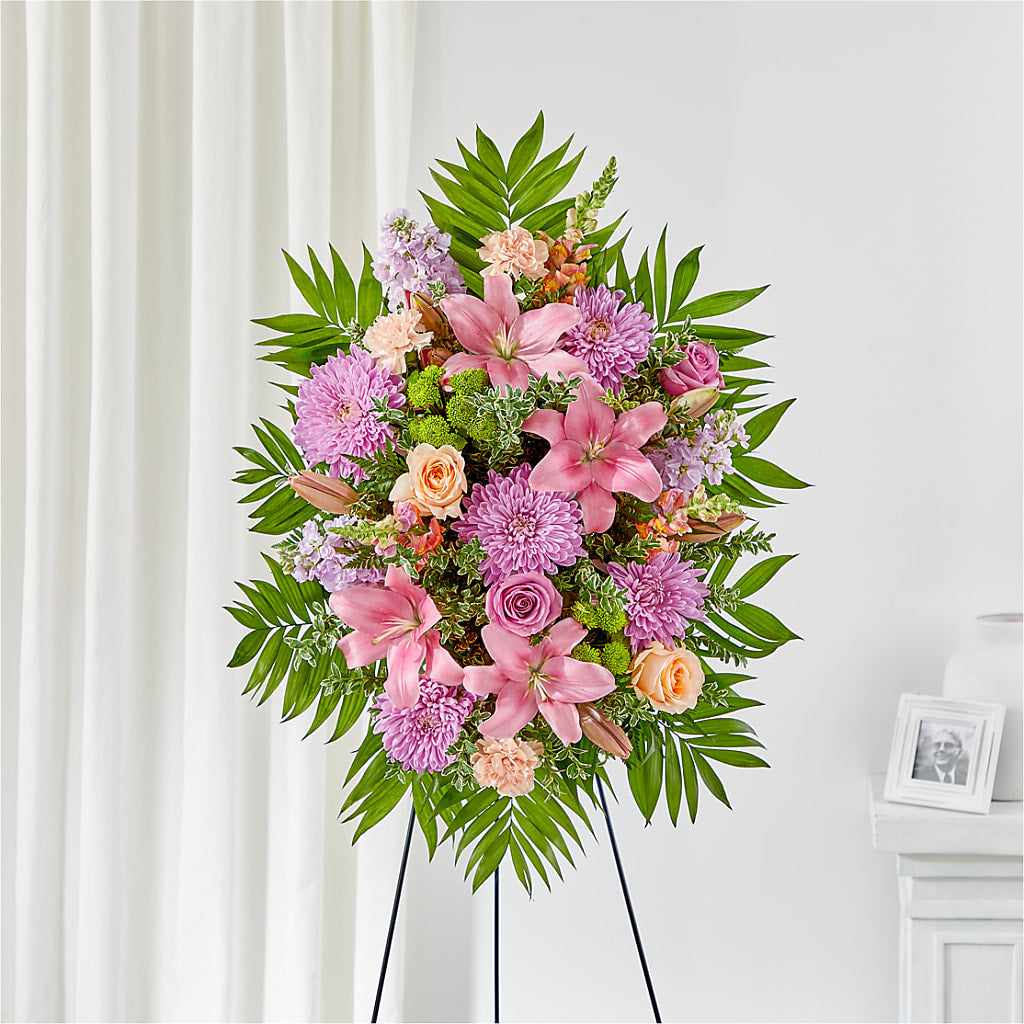 Love & Light Standing Spray – The Village Market Florist, Holly Springs MS