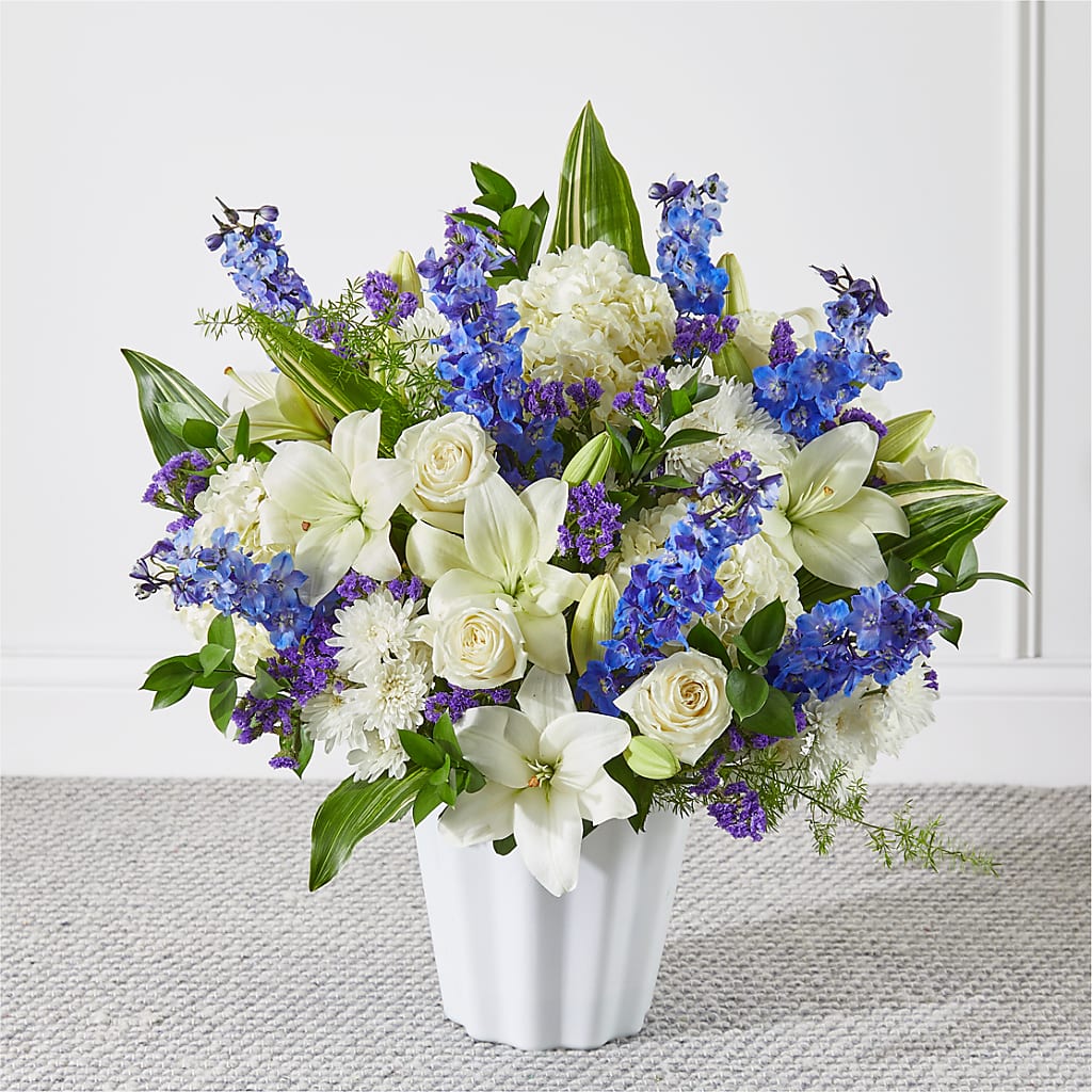 Take Comfort Floor Basket – The Village Market Florist, Holly Springs MS