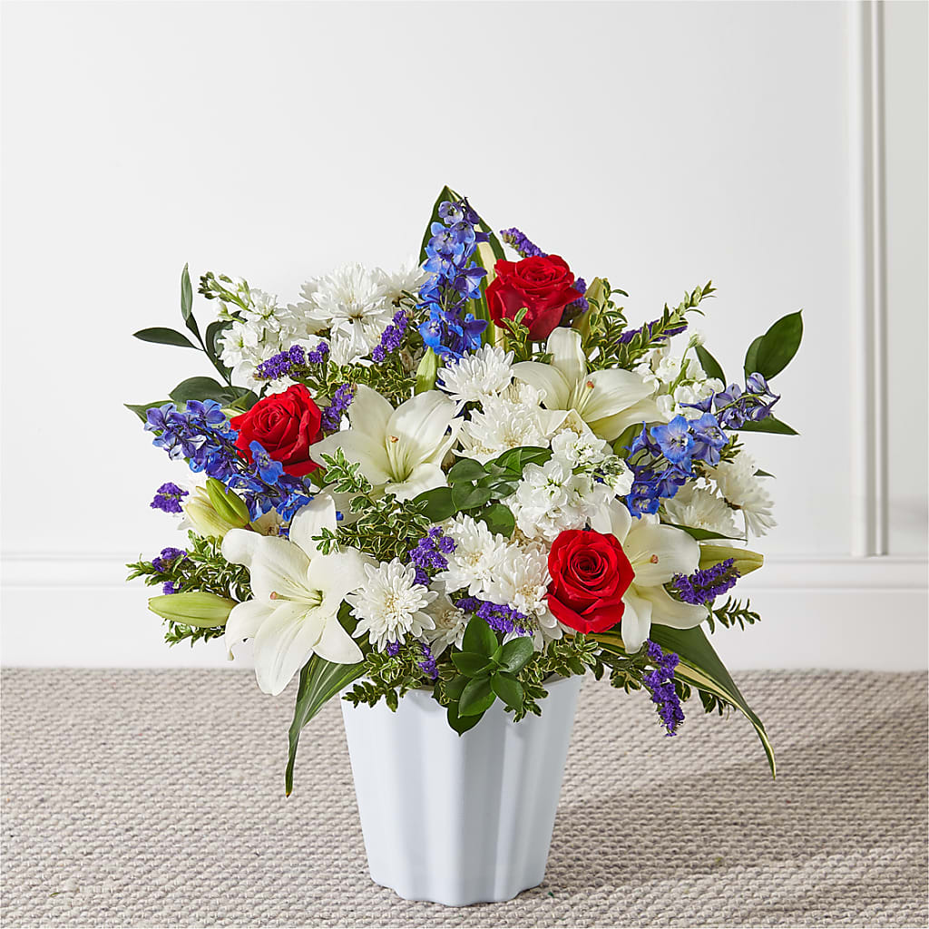Consoled Floor Basket – The Village Market Florist, Holly Springs MS