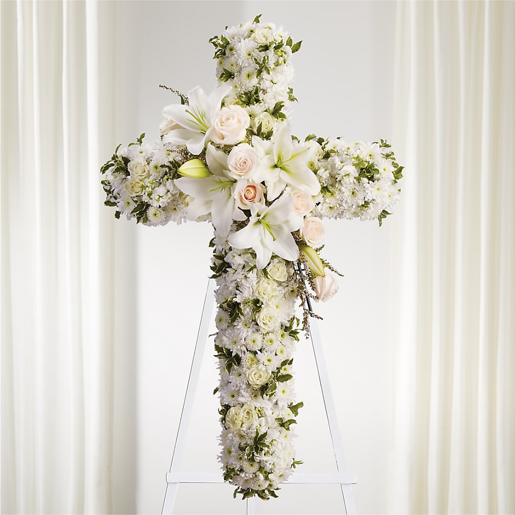 Spiritual Guidance Standing Spray – The Village Market Florist, Holly Springs MS