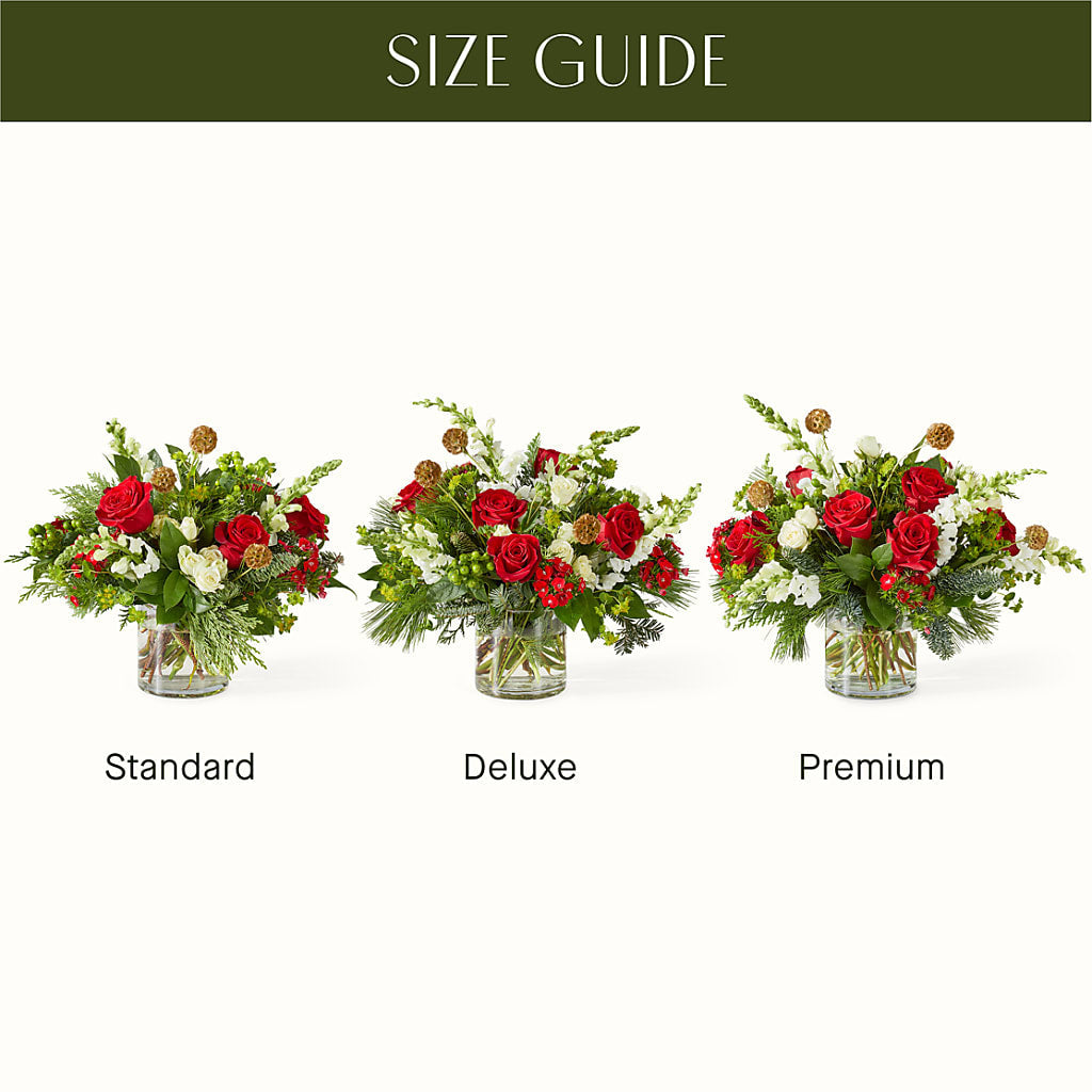 Deck the Halls Bouquet – The Village Market Florist, Holly Springs MS
