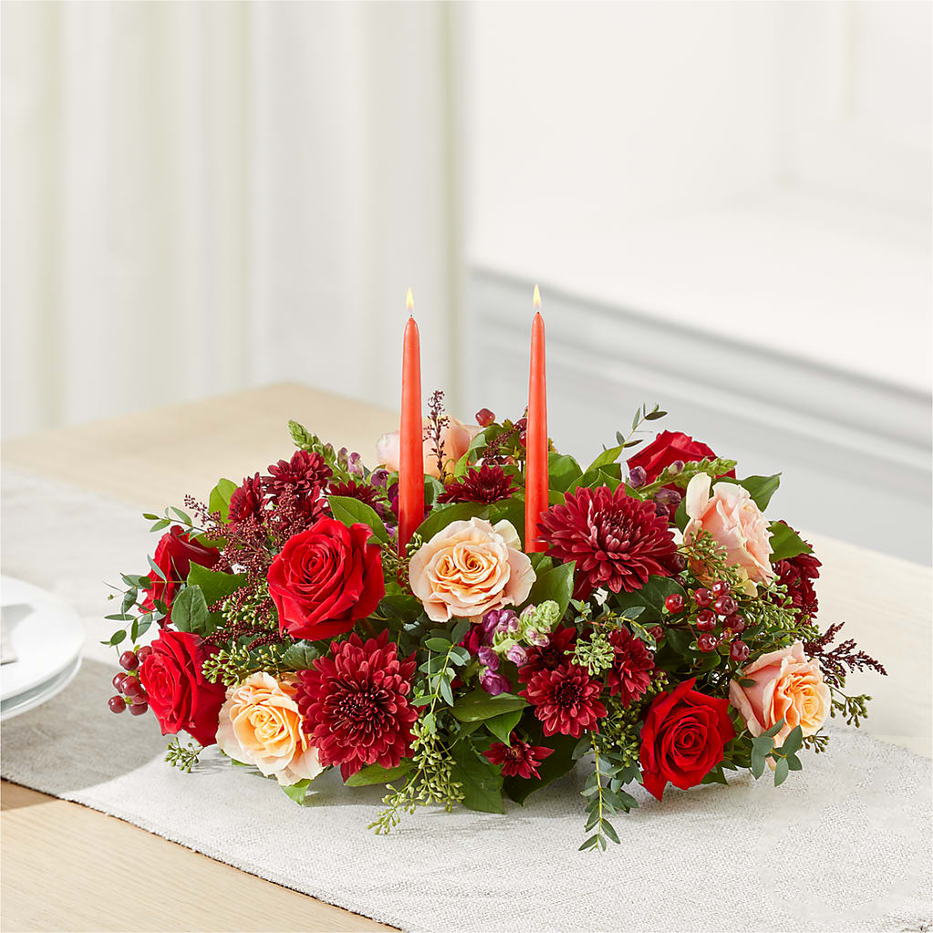 Most Thankful Centerpiece – The Village Market Florist, Holly Springs MS