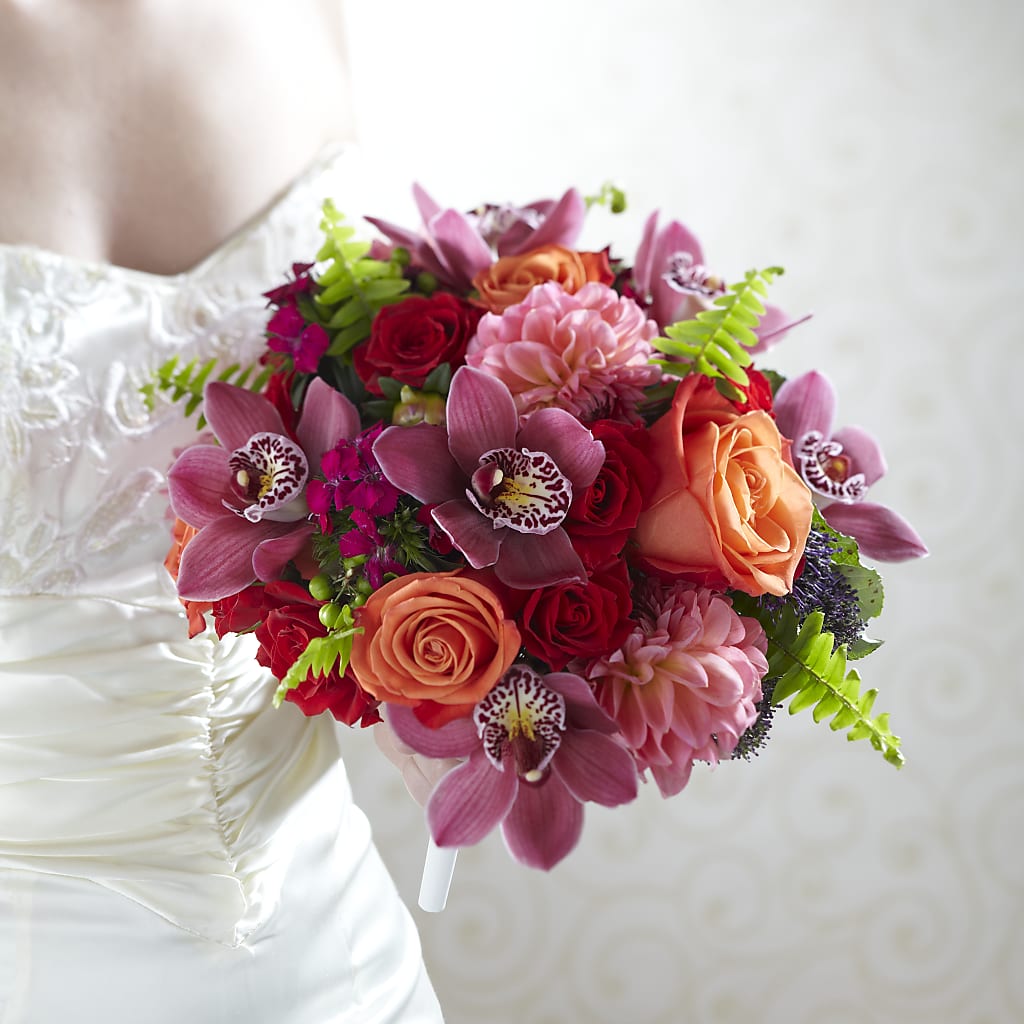 Brilliant Blossoms Bouquet – The Village Market Florist, Holly Springs MS