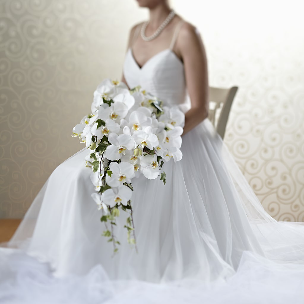 Classic White Bouquet – The Village Market Florist, Holly Springs MS