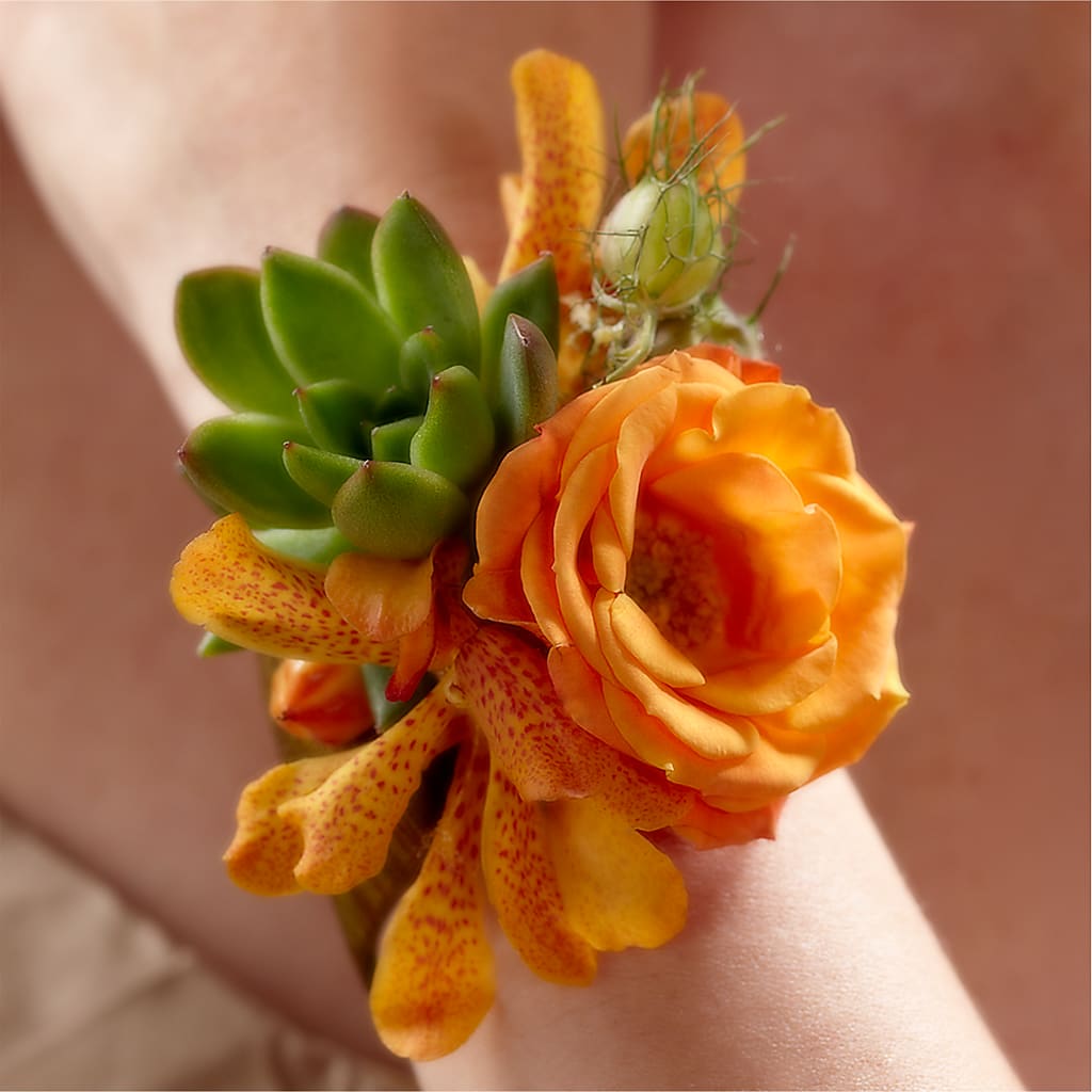 Irresistible Love Wrist Corsage – The Village Market Florist, Holly Springs MS
