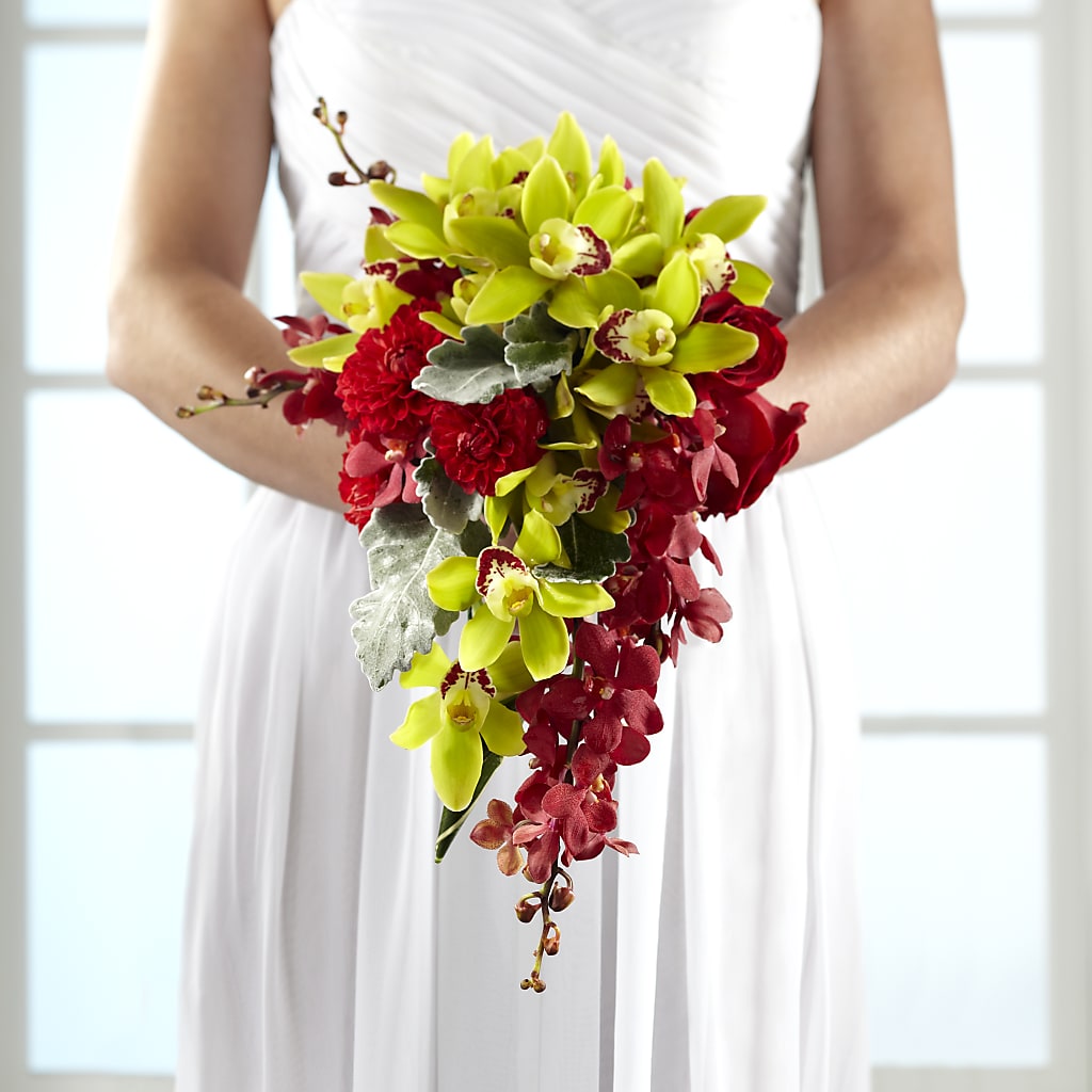 Elegant Orchid Bouquet – The Village Market Florist, Holly Springs MS