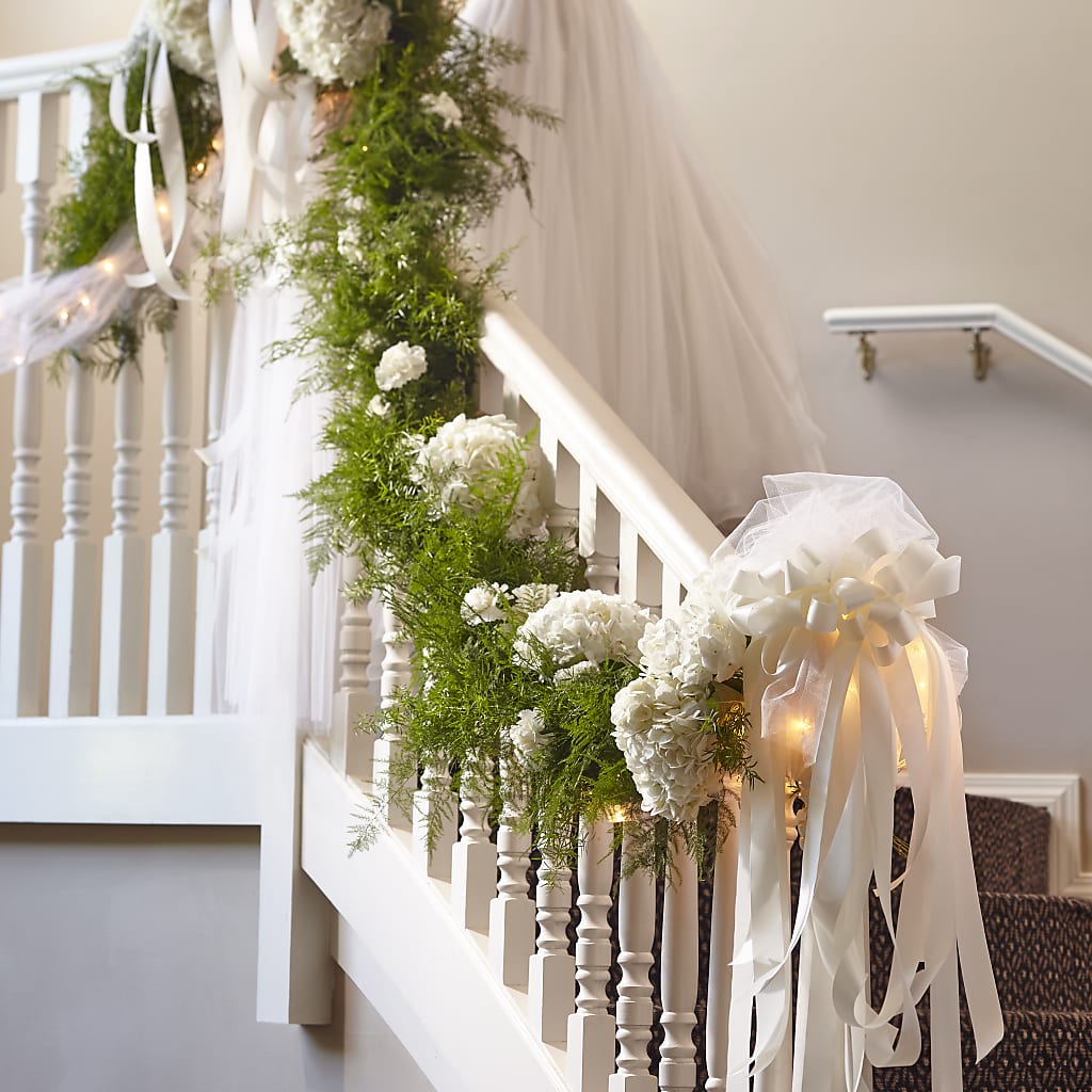 Champagne Dreams Garland – The Village Market Florist, Holly Springs MS