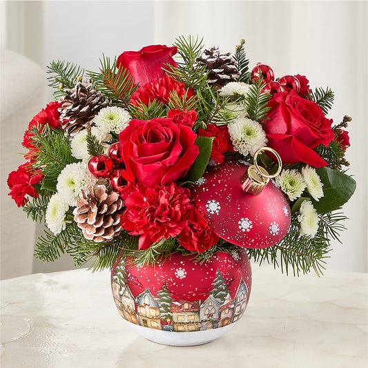 Christmas Carols Ornament –  The Village Market Florist, Holly Springs MS