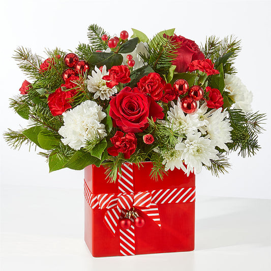 Presents Under the Tree Bouquet –  The Village Market Florist, Holly Springs MS