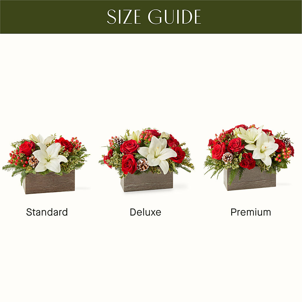 Snowy Wonderland Bouquet –  The Village Market Florist, Holly Springs MS