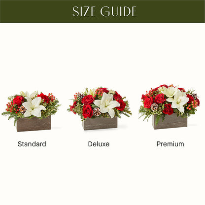Snowy Wonderland Bouquet –  The Village Market Florist, Holly Springs MS