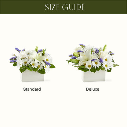 Beyond Blue Box Bouquet –  The Village Market Florist, Holly Springs MS