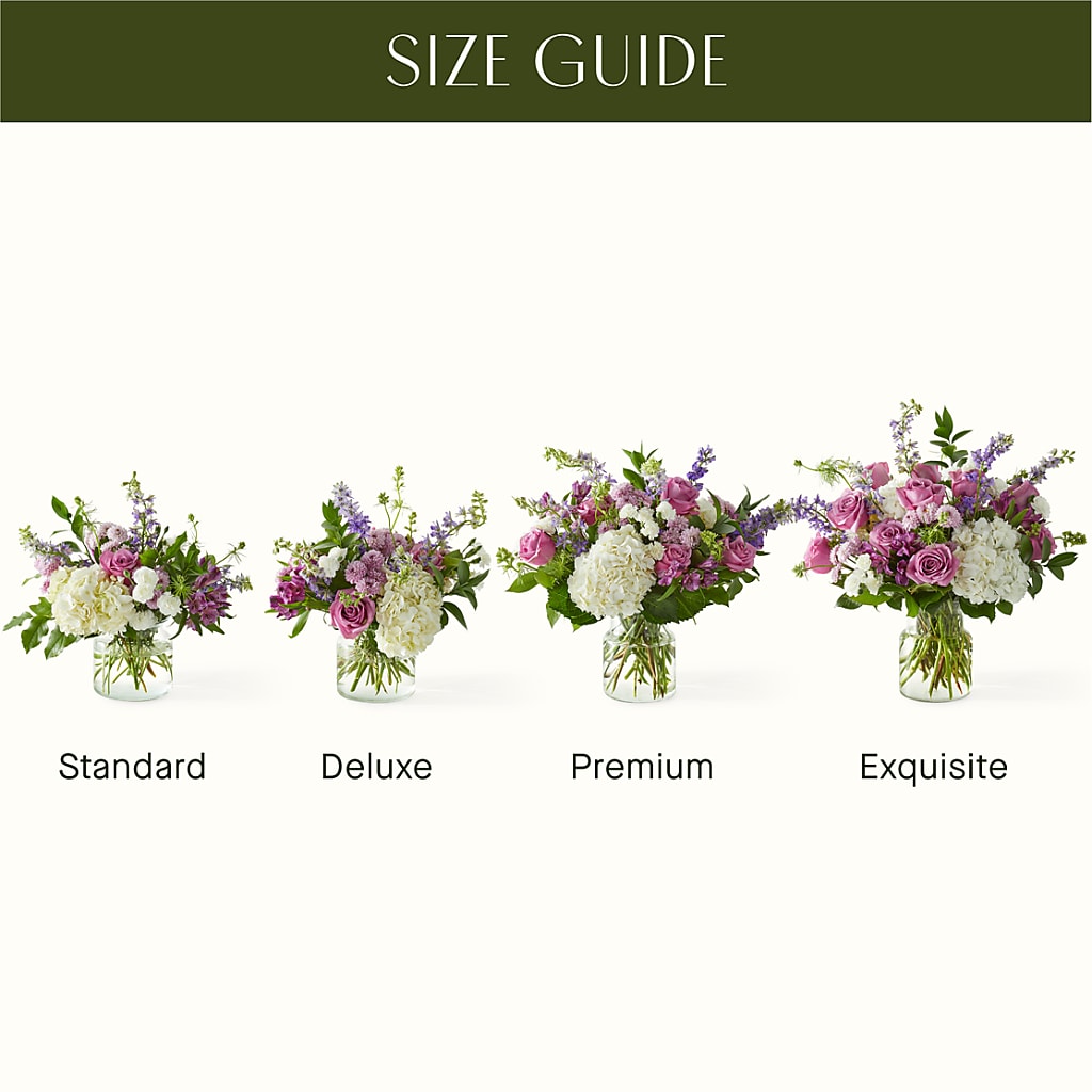 Violet Caress Bouquet –  The Village Market Florist, Holly Springs MS