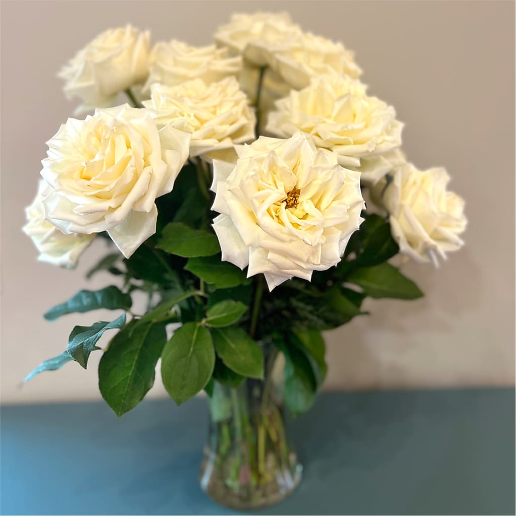 Long Stem Yellow Rose Bouquet –  The Village Market Florist, Holly Springs MS