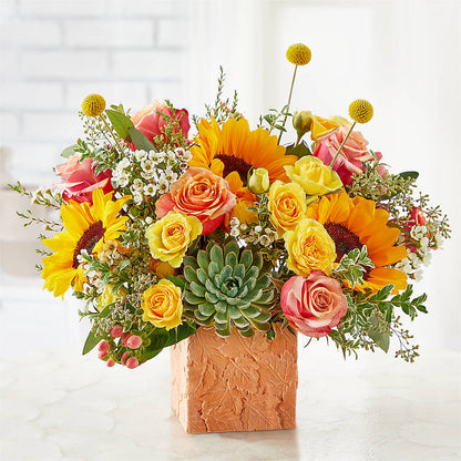 Sunflower Season Bouquet –  The Village Market Florist, Holly Springs MS