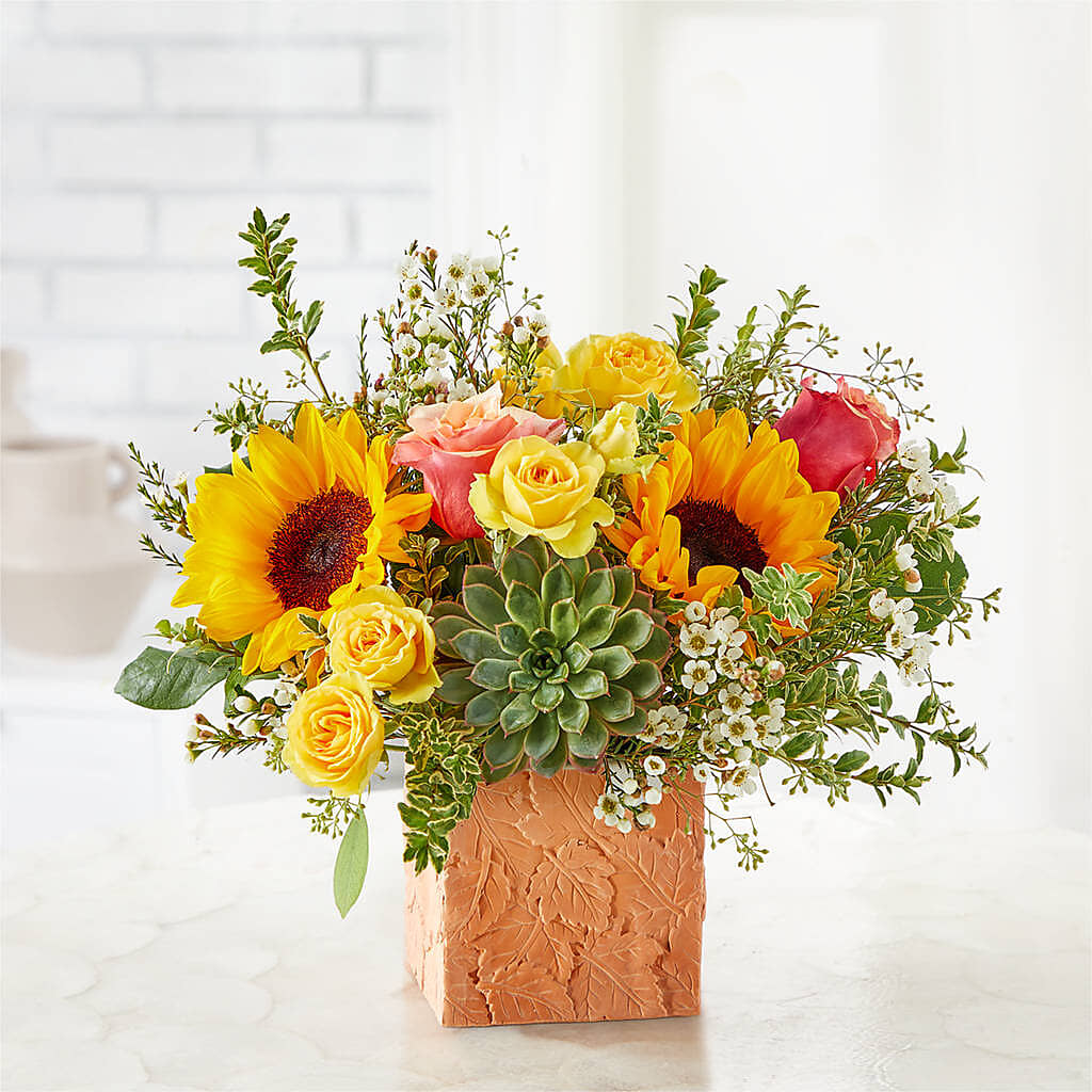 Sunflower Season Bouquet –  The Village Market Florist, Holly Springs MS
