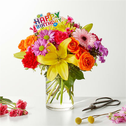 Cue the Confetti - A Florist Original –  The Village Market Florist, Holly Springs MS