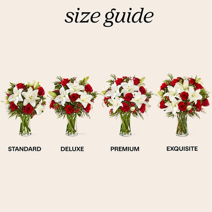 Sparkling Snowflakes Bouquet –  The Village Market Florist, Holly Springs MS