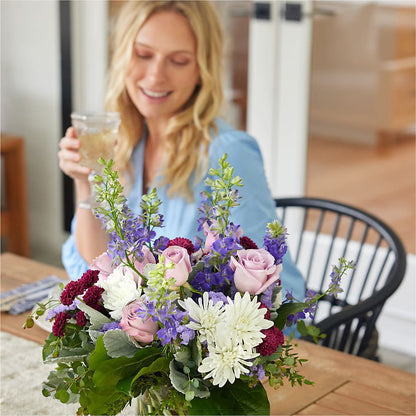 Violet Frost Bouquet –  The Village Market Florist, Holly Springs MS