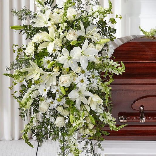 Loving Thoughts Standing Spray –  The Village Market Florist, Holly Springs MS