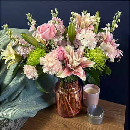 Pretty in Pink Bouquet –  The Village Market Florist, Holly Springs MS