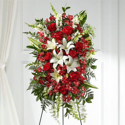 Everlasting Memory Standing Spray –  The Village Market Florist, Holly Springs MS