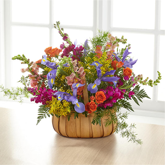Garden of Life Basket –  The Village Market Florist, Holly Springs MS