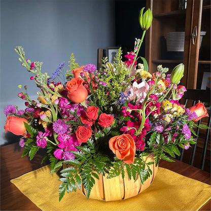 Garden of Life Basket –  The Village Market Florist, Holly Springs MS