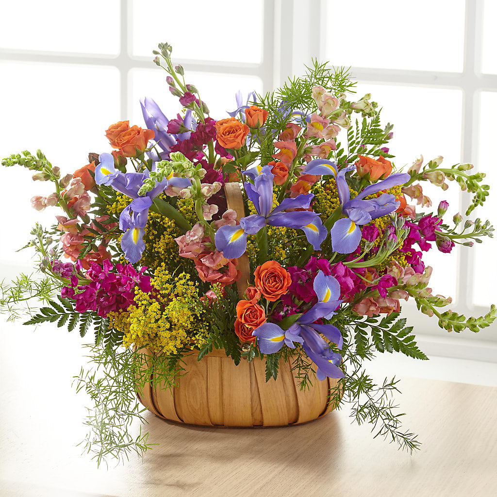 Garden of Life Basket –  The Village Market Florist, Holly Springs MS